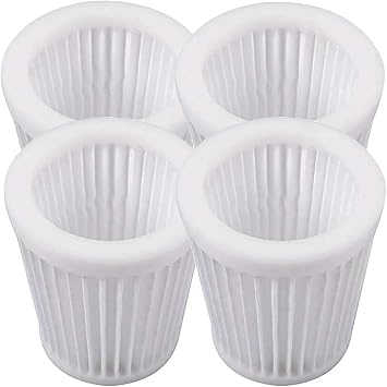HEPA Filter Replacement Parts Compatible With Bosch Gas 18V-Li & 14.4V Vacuum Cleaners, 4-Pack Accessories