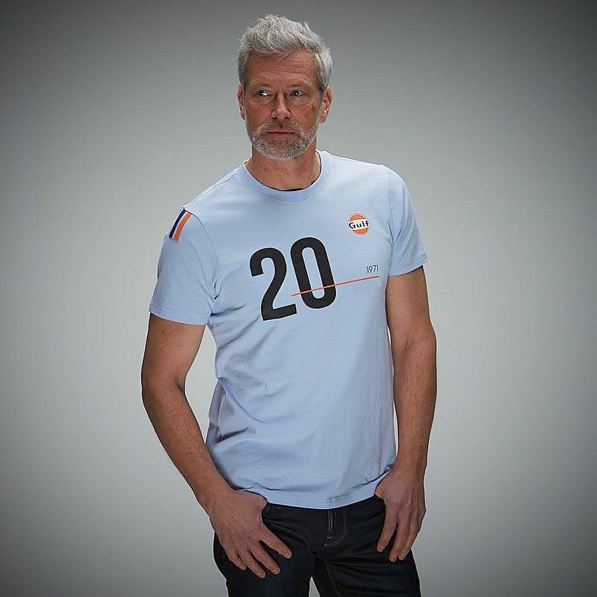 [GULF] ガルフ 20 Tシャツ シャツ メンズ レディース 男性 女性 ユニセックス 男女兼用 通年 車 バイクドライブ ツー