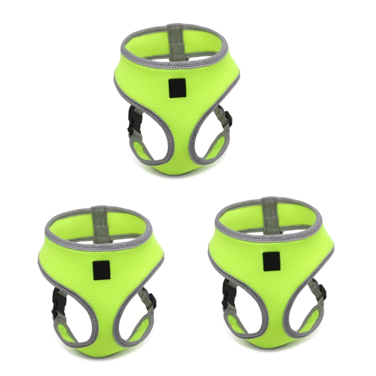 YARNOW 3 Pz pettorina per cani gilet per cuccioli cinghie della cintura di sicurezza cucciolo cinghia di sicurezza per animali domestici animale domestico Imbracatura anello della catena