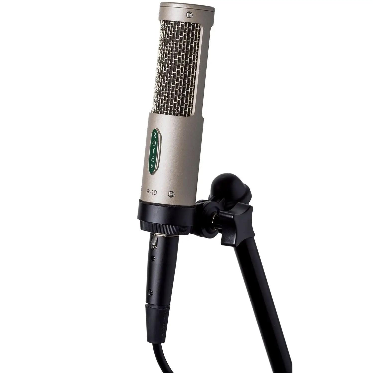 Royer Labs R-10 Compact Ribbon Microphone and dBooster Inline Preamp Bundle - Recording - Live Sound - Podcasters - Broadcasters - Made in USA