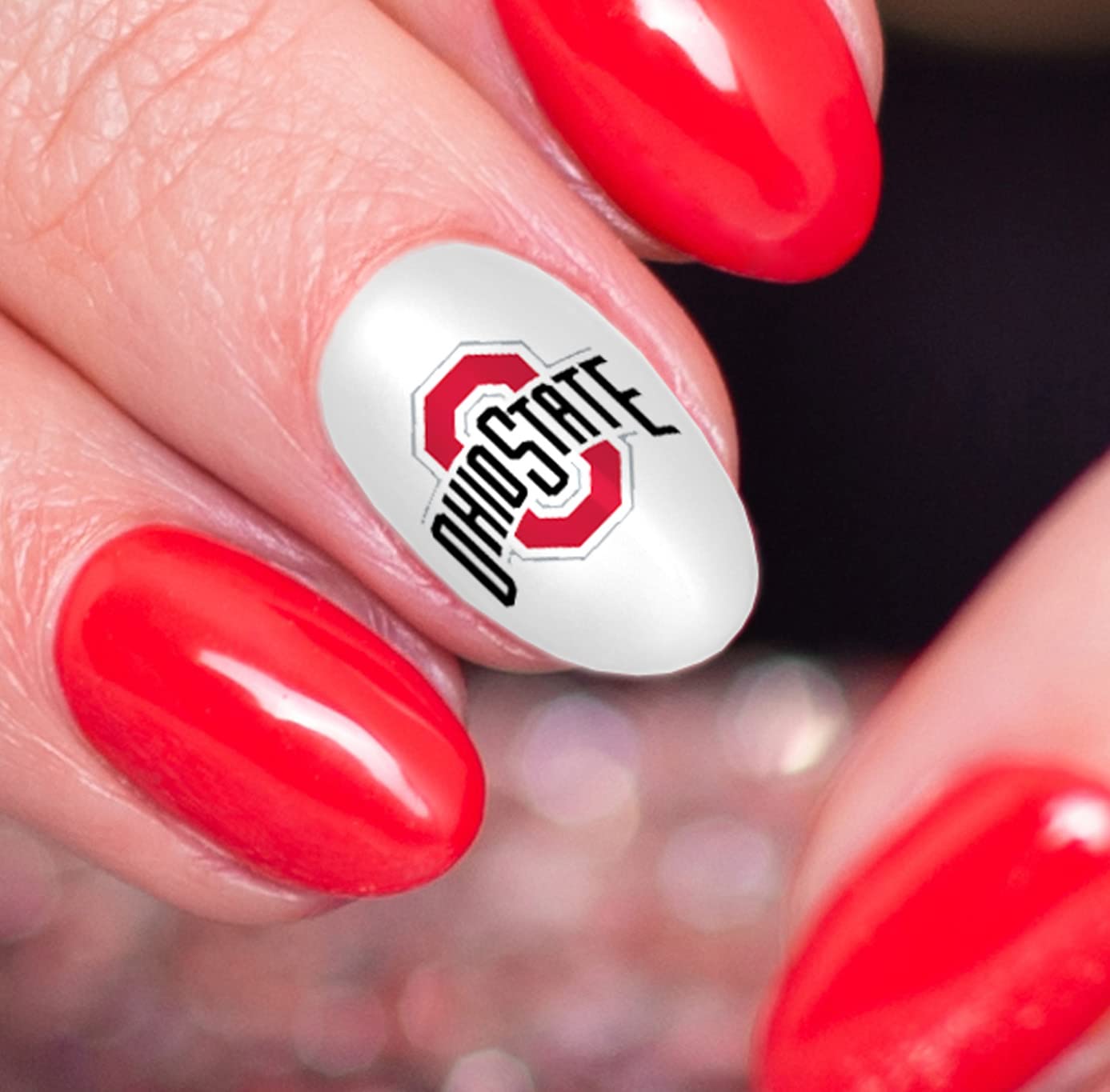 Sports Team for Ohio State College Nail Art Decals - Salon Quality! :  Beauty & Personal Care - Amazon.com