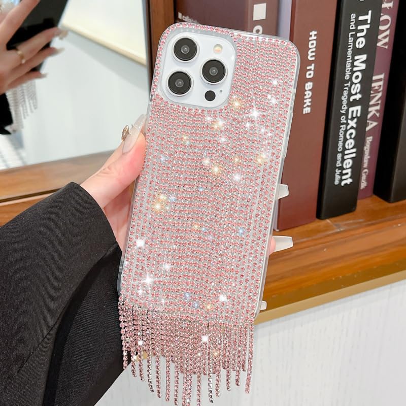 Coque iPhone 16 Pro anti-chocs à pampille et protection caméra