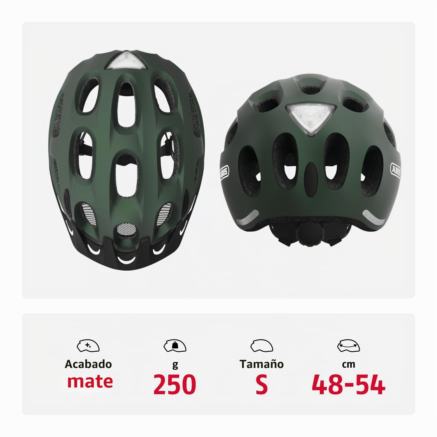 ABUS Youn-I ACE - Casco de bicicleta para uso diario - Para hombre y mujer