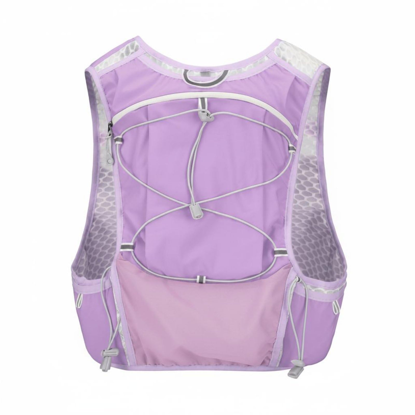 Lightweight Hydration Vest Breathable Water Bladder Vest Hands Unrestricted Long-Distance Hydration Pack Adjustable Straps, Purple | Sporting Goods | Outdoor Sports | Camping & Hiking-image-0