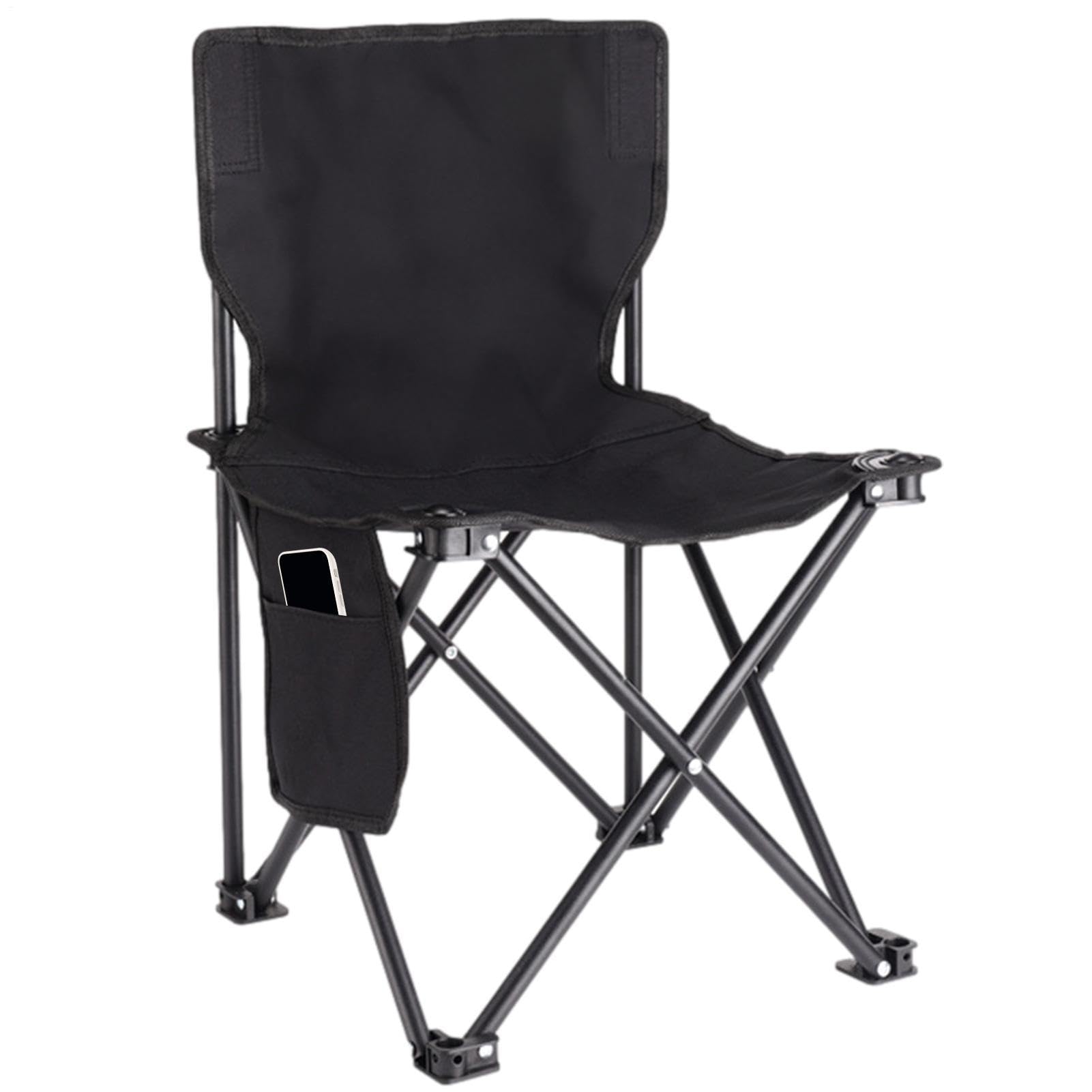 Chaise de camping pliable en tissu Oxford robuste pour l'extérieur