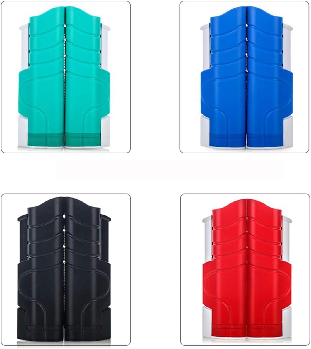 Portable Ping Pong Net Rack, Instant Telescopic Table Top Net Rack Wavy Style (Color : Blue) (Blue) image 2
