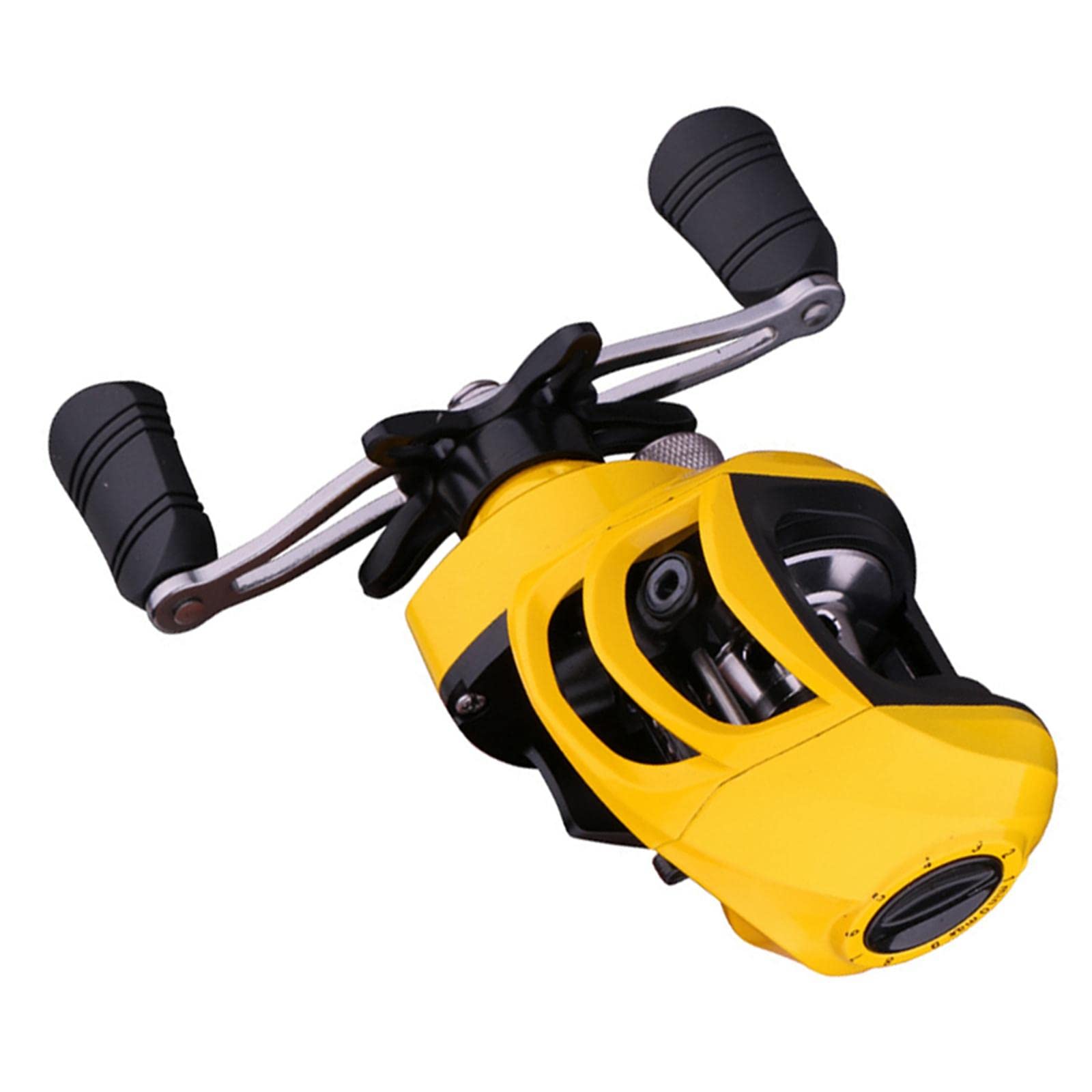 UJEAVETTE® 7.2:1 Baitcasting Reel Sealed Drag System Right Left Hand Fishing Gear Right Handed-image-25