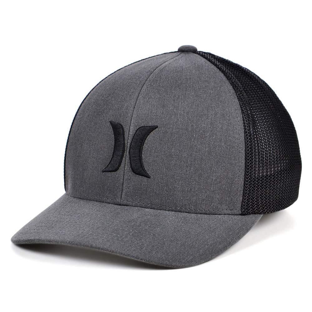 HurleyIcon Washed Flexfit Stretch-fit Hat Black