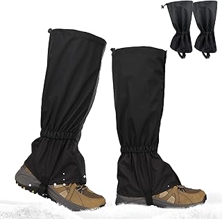 Gesponserte Anzeige – Outdoor Gamaschen, Wasserdicht Gamaschen, Gamaschen Wasserdicht Wandern Leg Guards Gaiter Staubdicht...