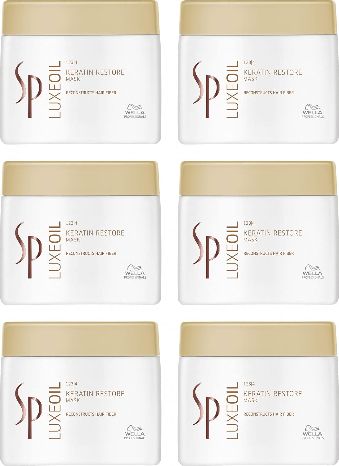 Wella SP Luxe Oil Keratin Restore Mask 6 x 400 ml
