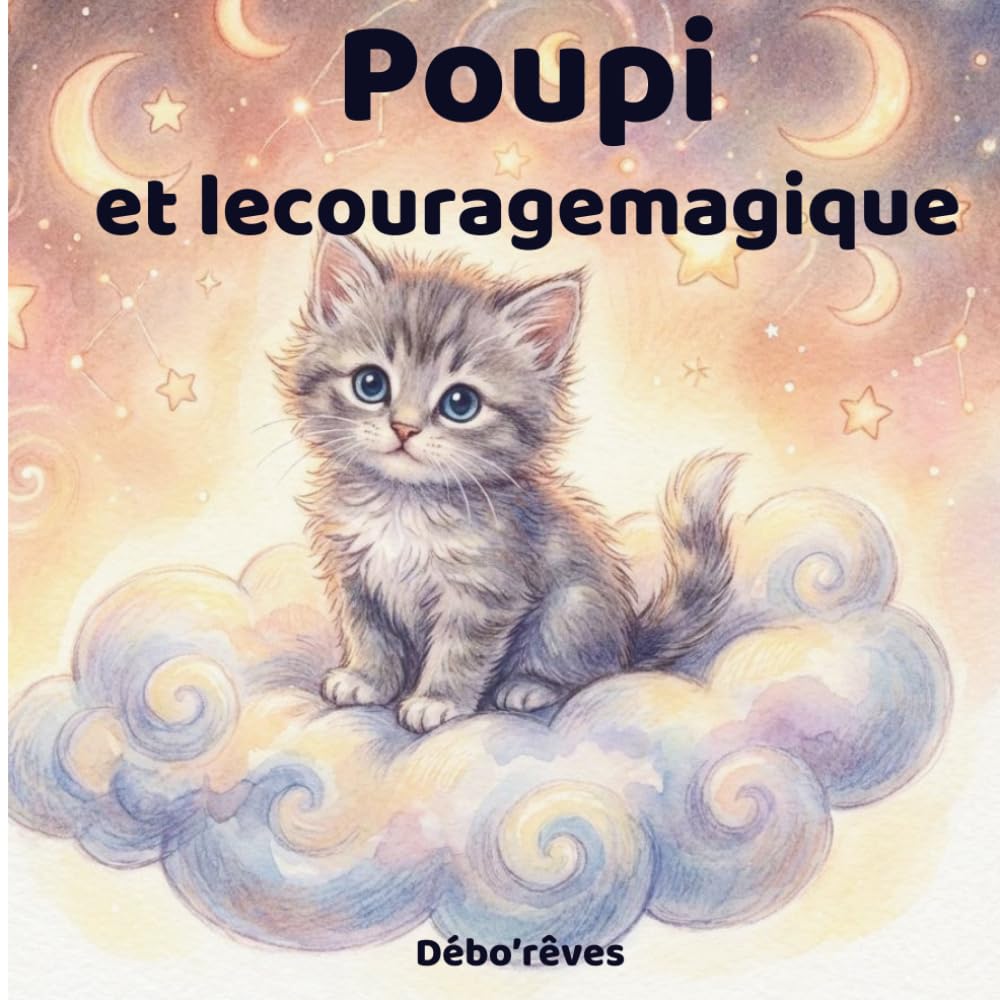 Poupi et le rêve du courage magique: Une histoire douce pour la confiance en soi (Débo’Rêves – Histoires douces pour grandir.)