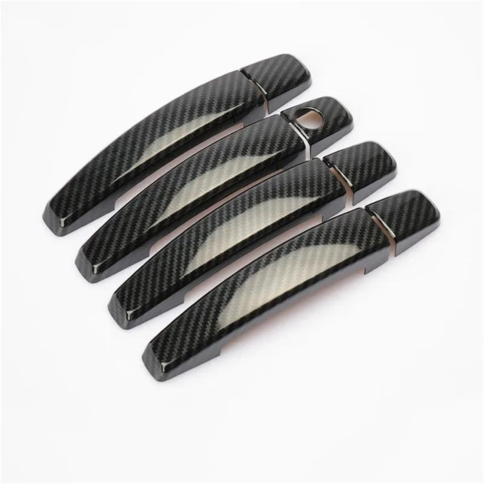 YSDSLS Car Door Handle Cover Trim for Cadillac for BLS 2004-2010(Carbon Fiber)