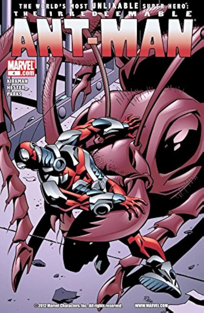 アメコミ・英語　THE IRREDEEMABLE ANT-MAN Amazon.com: Irredeemable Ant-Man #4 eBook : Kirkman, Robert