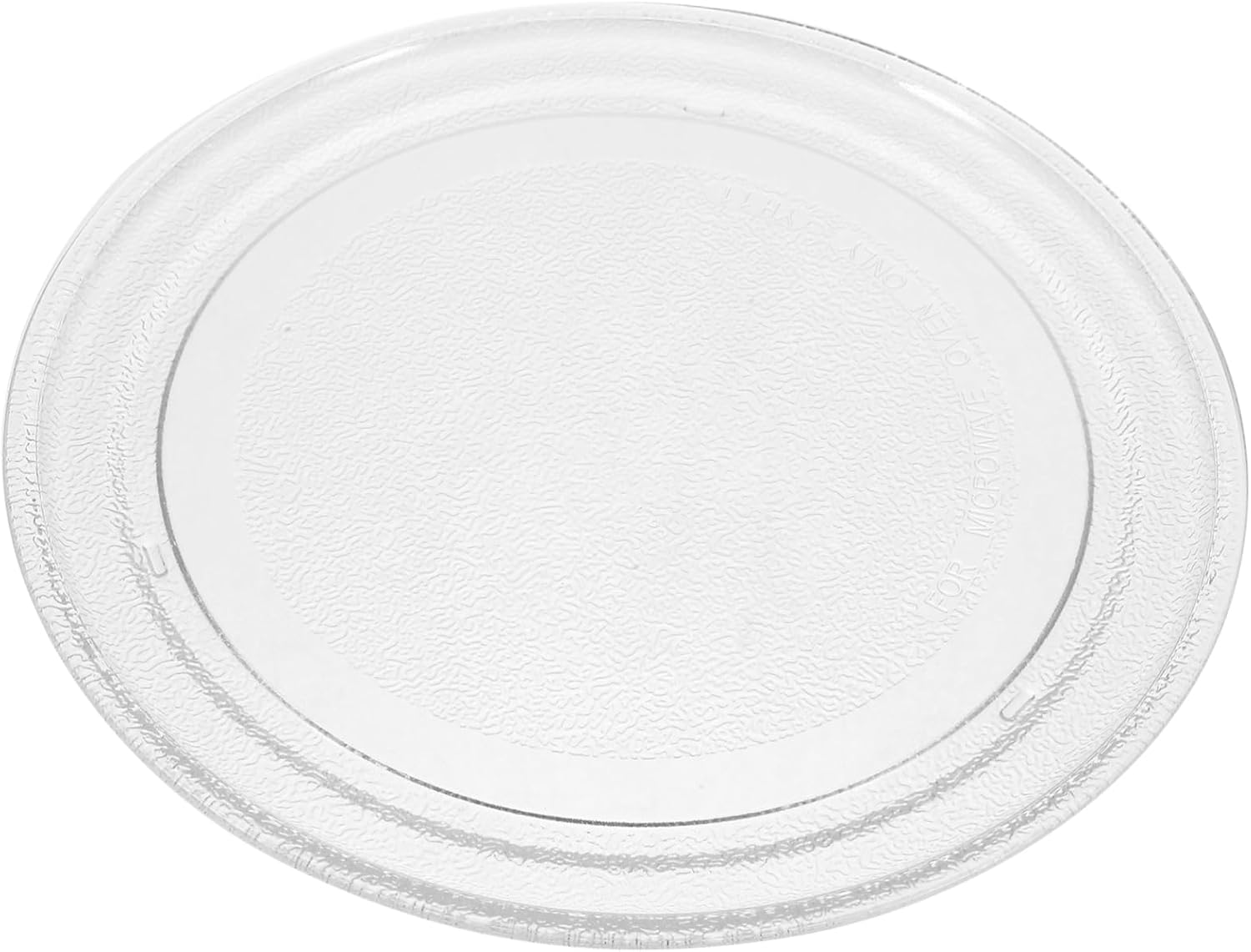 Microwave Glass Turntable Plate Replacement Heat Resistant Oven Accessory Fit for Microwaves Easy to Clean Sturdy Stable Cooking