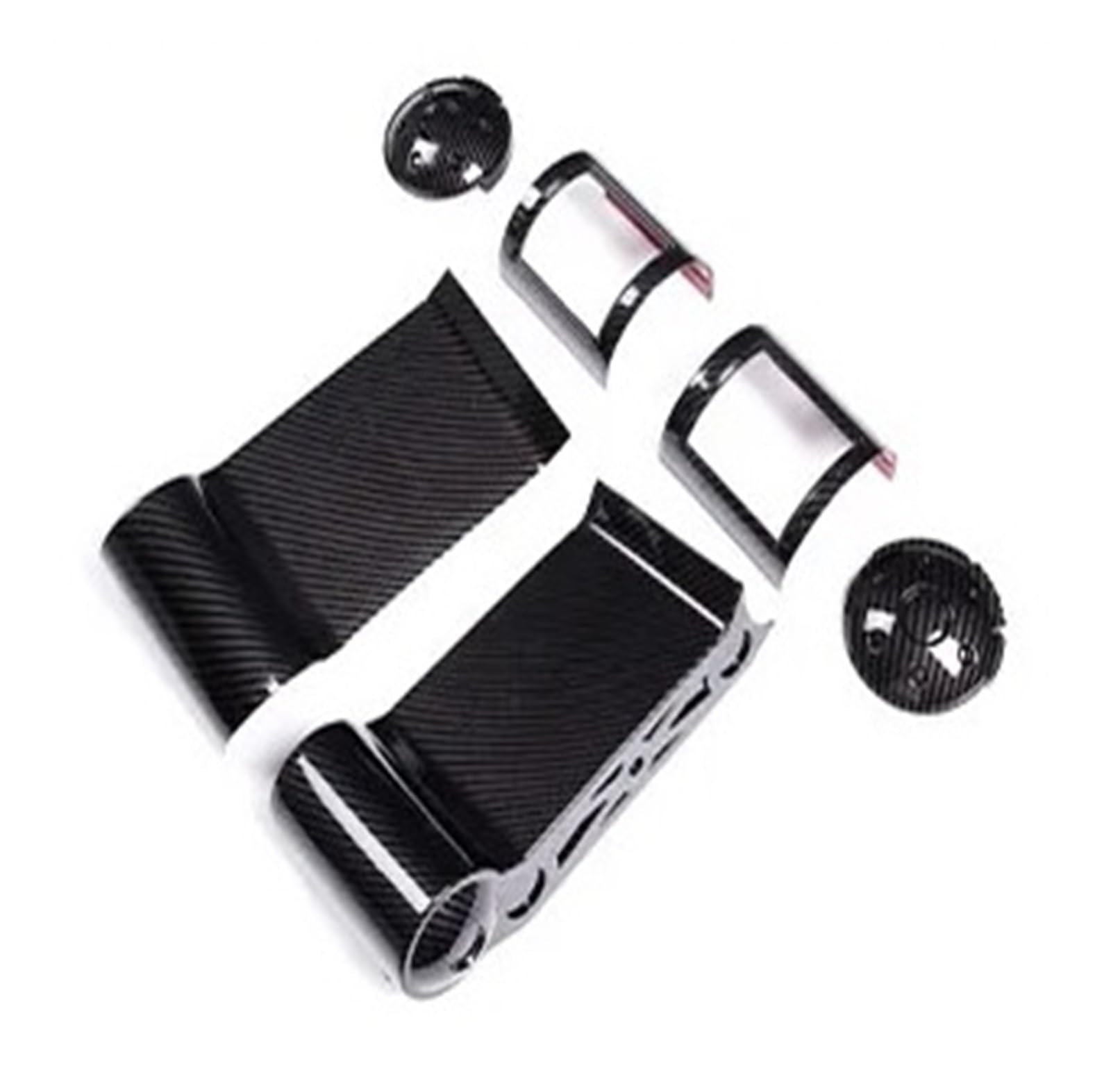 Interior Mouldings for Toyota FJ for Cruiser 2007-2021 Car Glass Lift Frame Sticker Car Interior and Exterior Protection Accessories Car Accessory(P)