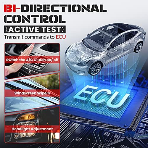 Autel MaxiPRO MP808BT KIT Diagnostic Scan Tool, with 2 Years Update [Worth 600], 2023 Upgrade of DS808 MP808 Same as MS906, ECU Coding Refresh Hidden, 30+ Service & VAG Guided, All System Diagnostics