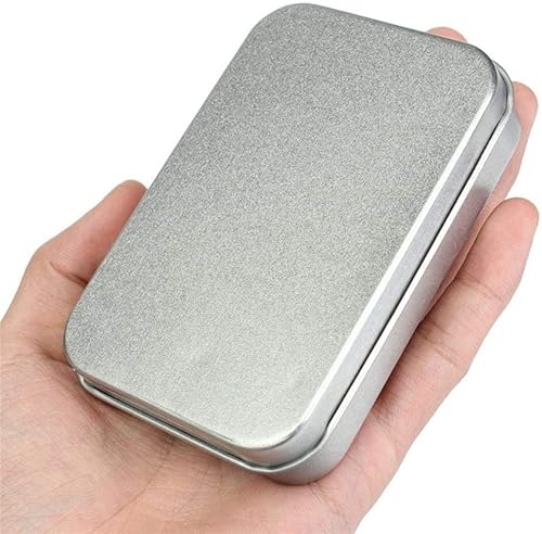 Rosetor, 2 contenitori in latta con coperchio e