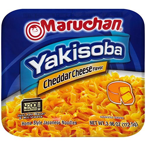 Maruchan Yakisoba Cheddar Cheese Flavor, 3.96 Oz, Pack Of 8, (4178990766) #TOP2