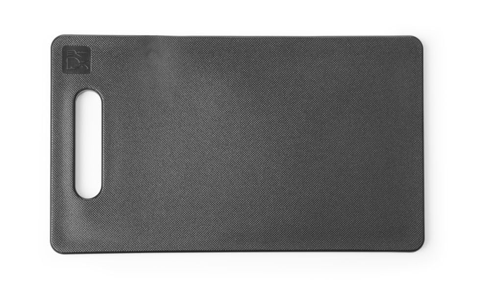HENDI Deska do krojenia uniwersalna z uchwytem - Czarny - 250x150mm