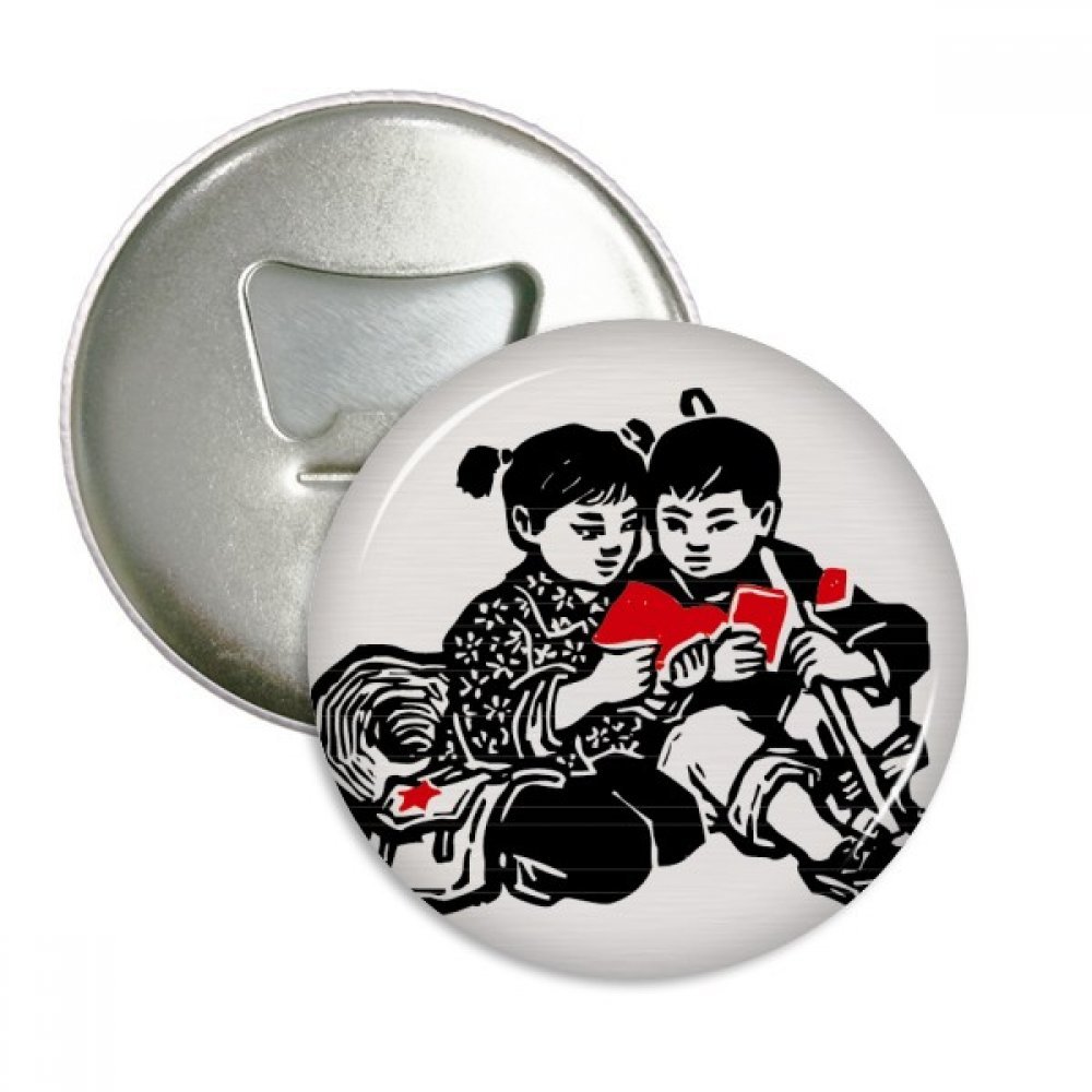 Décapsuleur aimants pour réfrigérateur et badge bouton pour sac à dos enfant