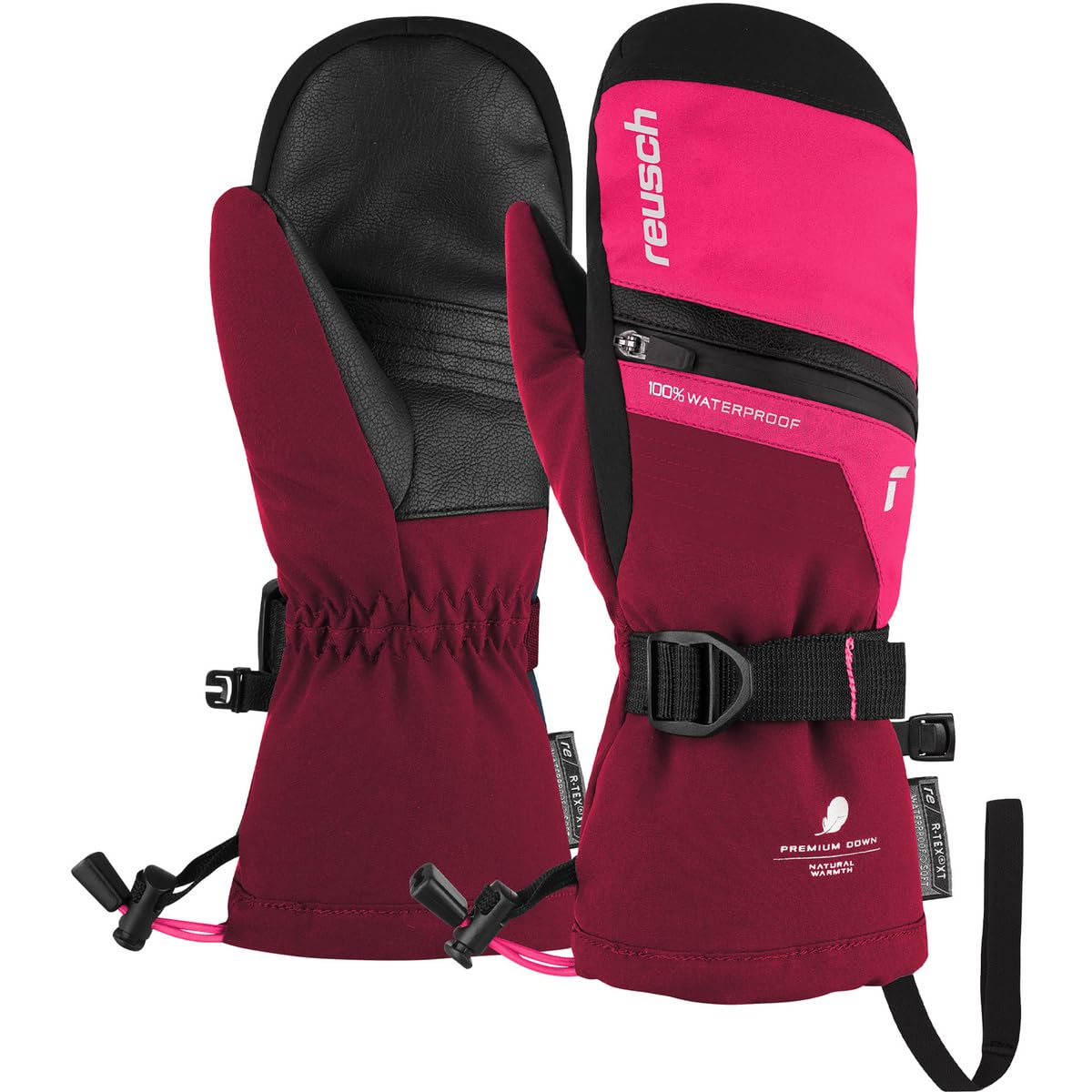 Reusch Lando R-TEX XT Junior Mitten sehr warme, wasserdichte und atmungsaktive Fausthandschuhe Winterhandschuhe Skihandschuhe Fäustlinge Kinder Kids Jugendliche Mädchen Jungen