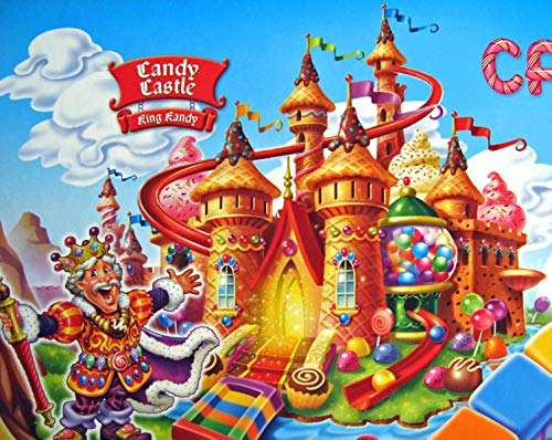 Jigsaw Puzzle Puzzle 1000 Piezas 50x75cm Castillo de Caramelo Colorido Rompecabezas para Niños para Adultos Grande Educativo El Alivio del Estrés Juguete Relajante Juego para Adultos Niños