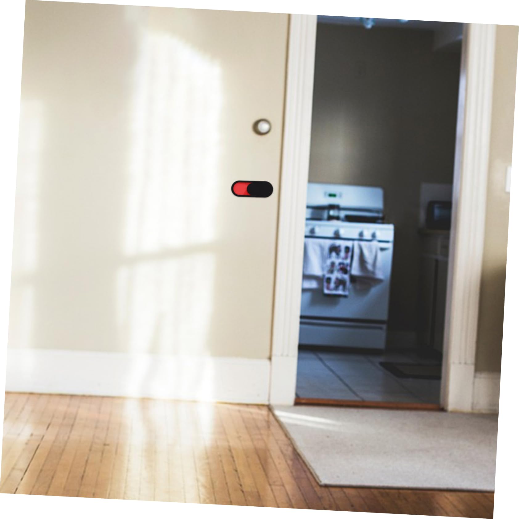 Uonlytech 48 piezas Unidades de Señal Deslizante para Puerta Indicador de Privacidad para Oficina y Sala de Reuniones Carteles para Baño y Sesiones Fácil Instalación Adhesivo Resistente