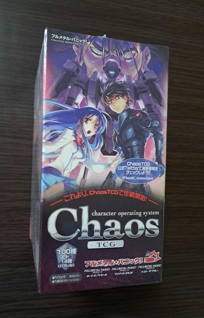 chaos tcg フルメタルパニック未開封 BOX