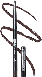 KISS NEW YORK Pro Intense Gel Eyeliner with Built-in Sharpener, Waterproof, Smudge-proof, Long Lasting Gel Eyeliner Pencil...