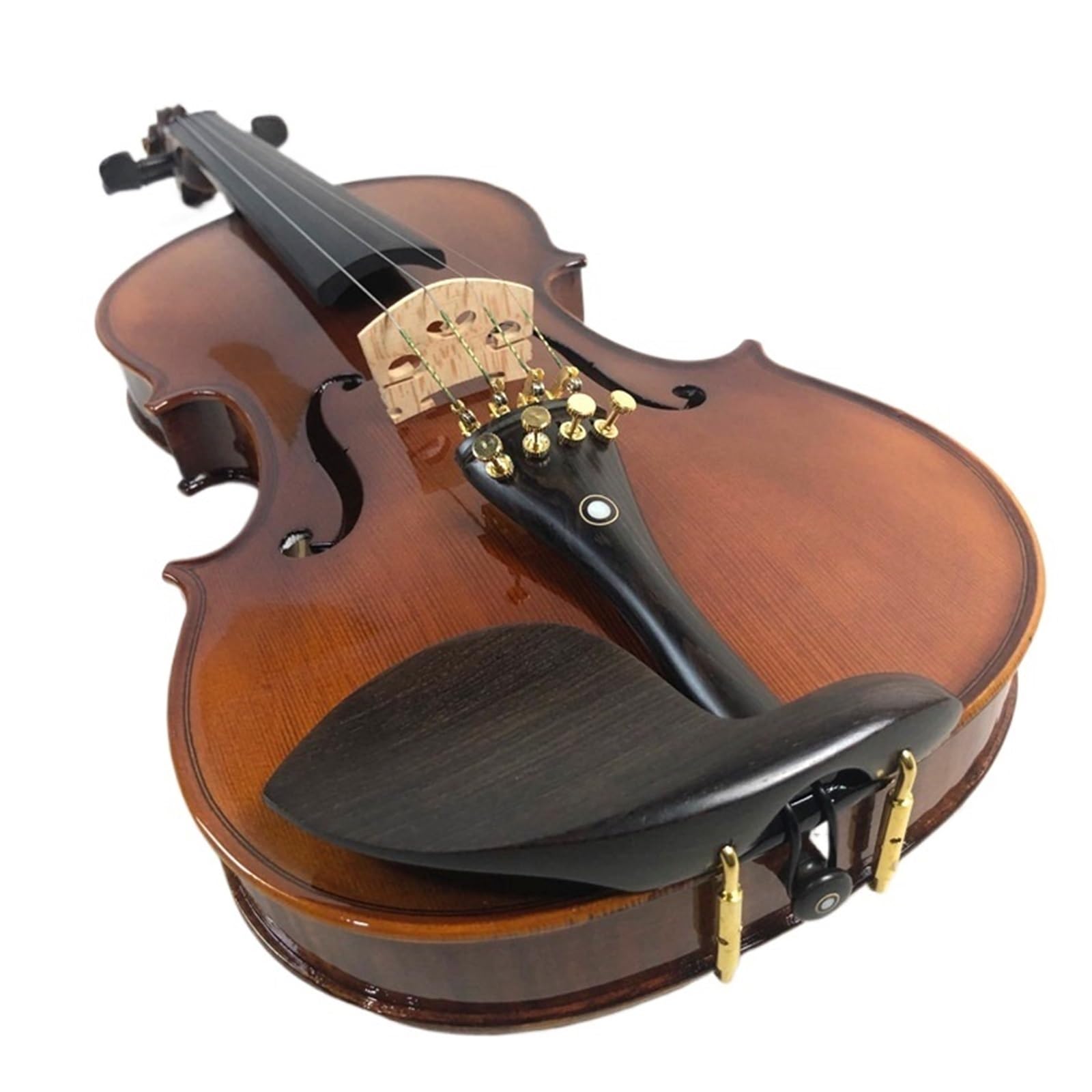 Violín Color Café Patrón Hecho A Mano Instrumento De Cuerda De 1/8 Instrumento De Violín(1/2)