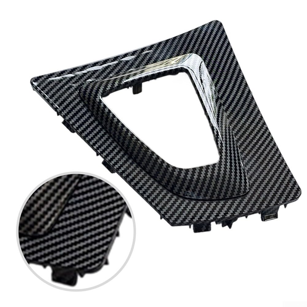 Garniture de sélecteur de vitesse en fibre de carbone pour BMW Série 3 F30 F31 F34 F35 2013-2019, Série 4 F32 F33 F36 2013-2020 LHD, remplacement direct haute résistance