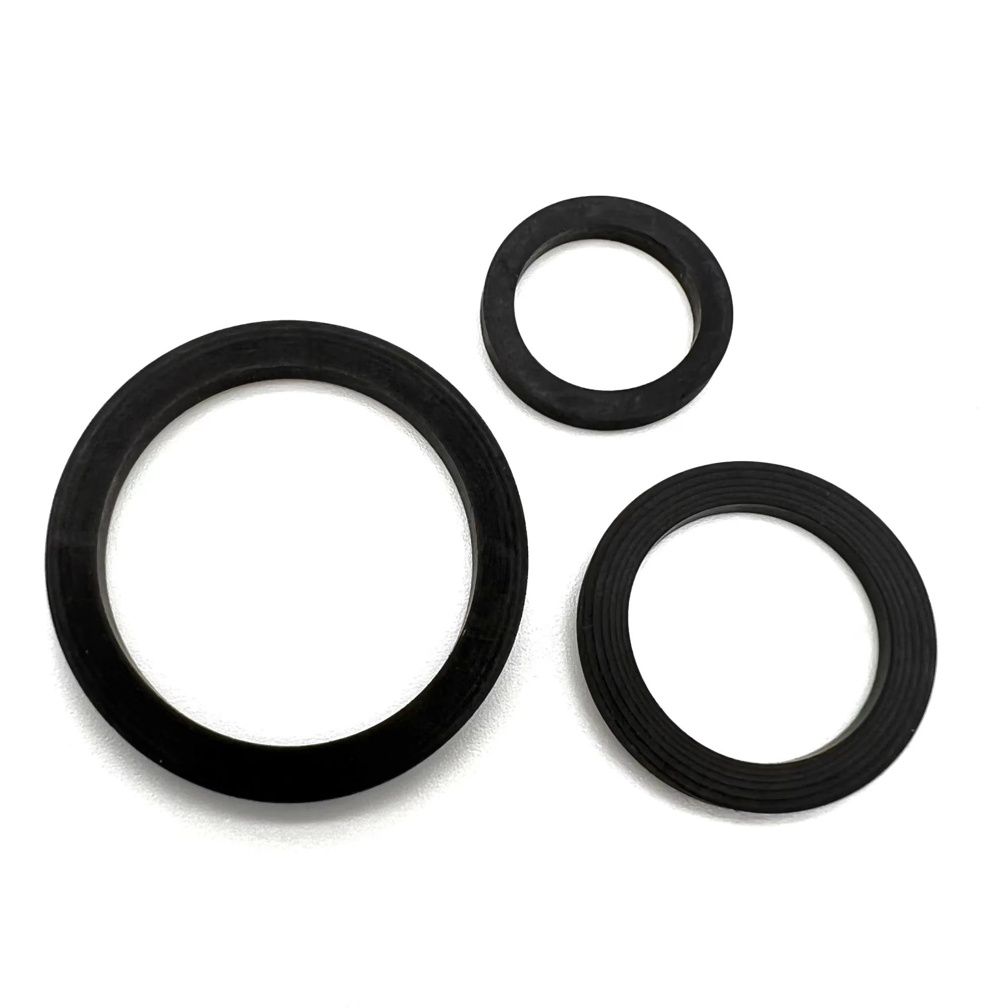 1Pc ABS Idle Wheel Pulley Belt Loop Idler Rubber Ring for 700 800 Cassette Deck Tape Recorder Audio Stereo Player (Color : 16x2.5x2.5mm, Size : 1pc)