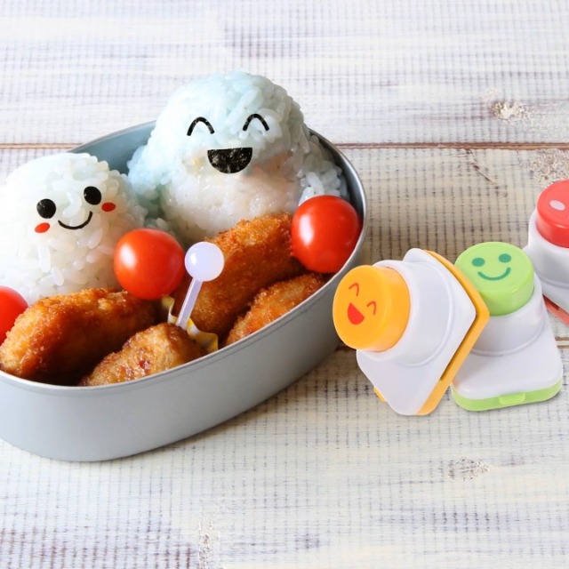 Amazon｜おにぎり型 海苔パンチ キャラ弁グッズ 笑顔 顔パーツ 型抜き