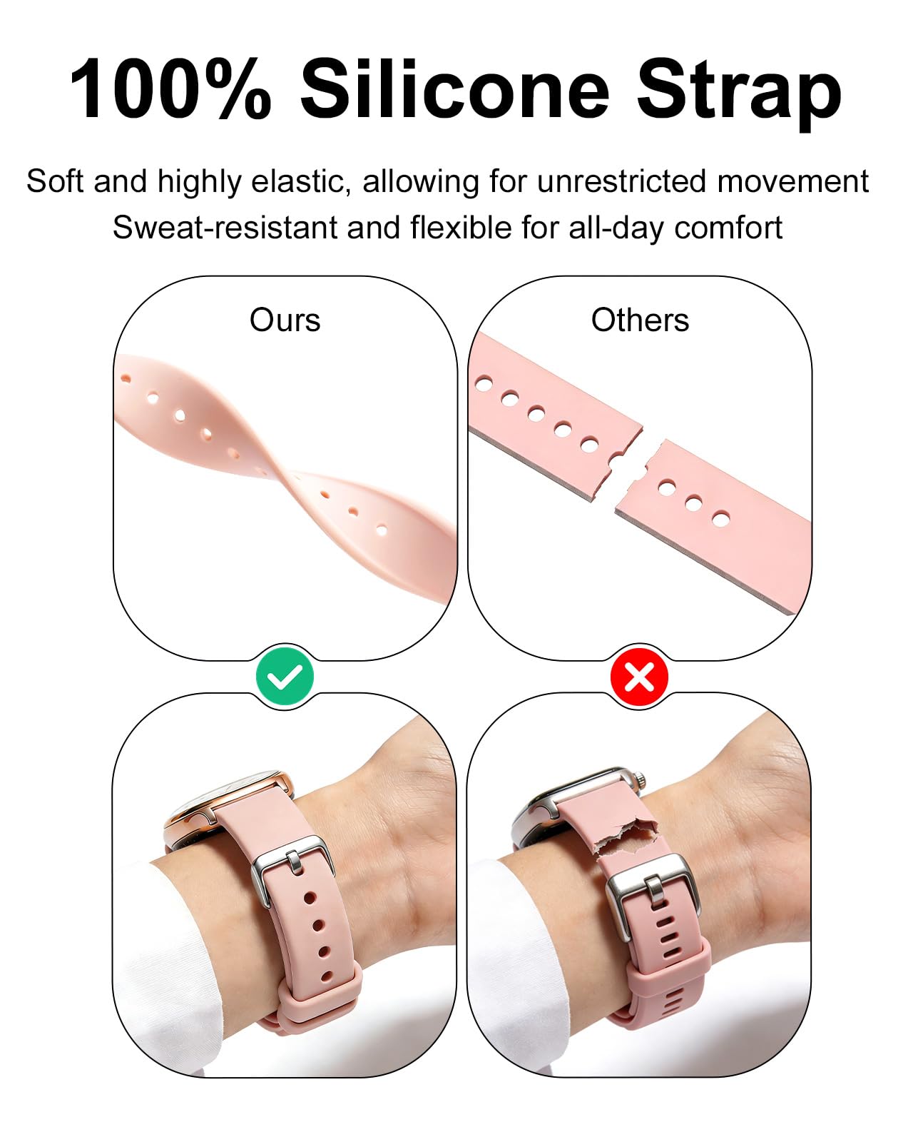 CIVO Reloj Enfermera Mujer Hombre: Impermeable con Esfera Fácil Lectura - Relojes de Pulsera Analógico Luminosa - Regalo per Estudiante de Medicina