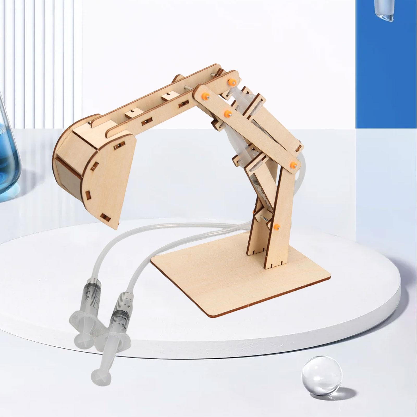 DuskHaven Projet D'expérience Scientifique avec Une Pelle Hydraulique pour Les Enfants de 8 à 12 Ans