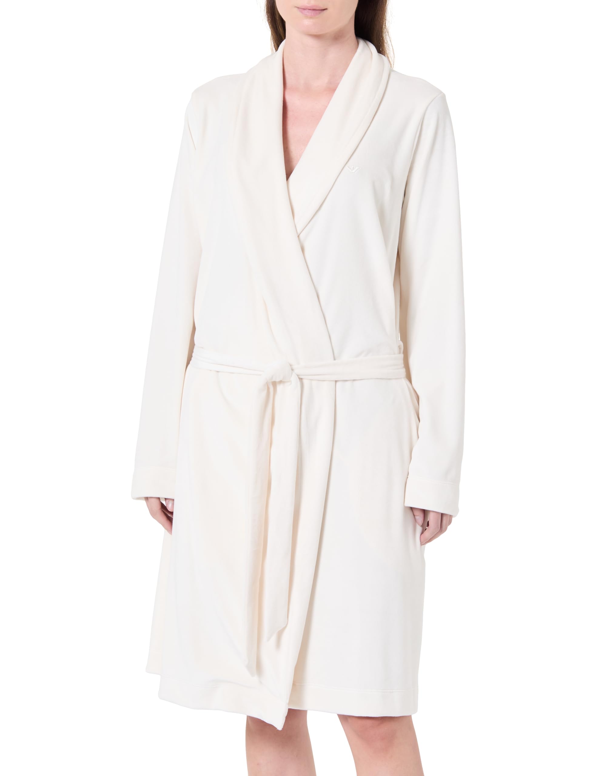 Emporio Armani Damen Chenille Dressing Gown Morgenmantel