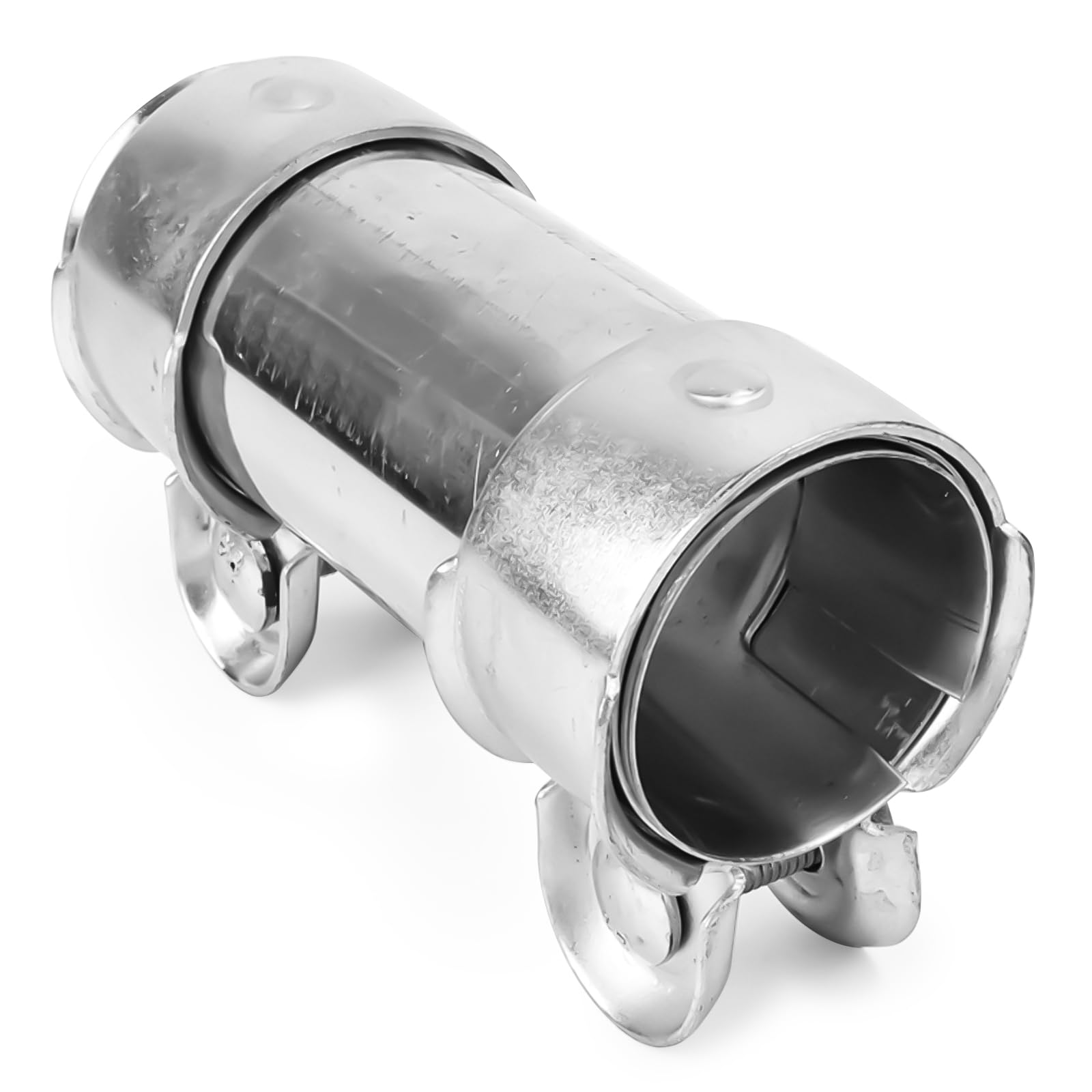 Auspuffschelle Edelstahl 55mm/95mm - Universelle Doppelschelle Für Auspuffrohre
