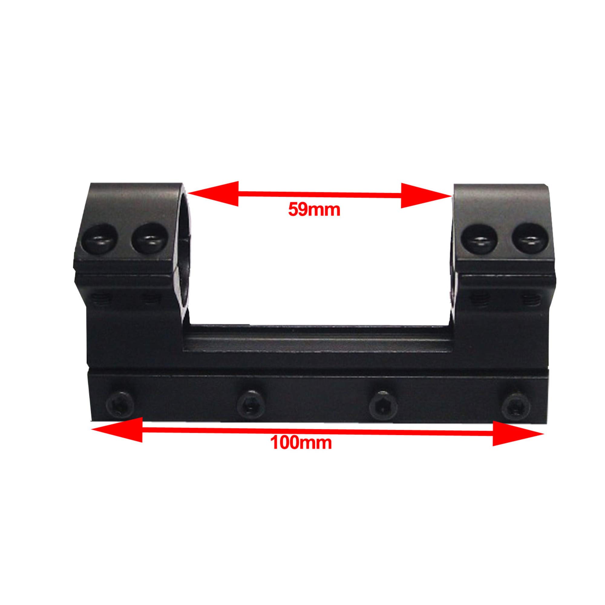 Seben Miras telescópicas Monturas de 25,4mm (1") Carril de 11mm de una pieza RSM11