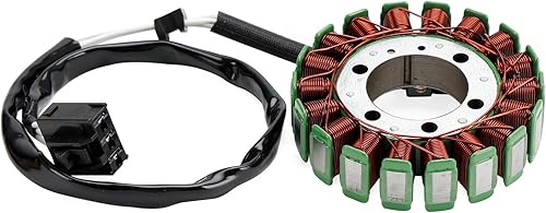 Miniatura 7 de Estator de bobina Magneto 21003-0129 + regulador de voltaje 21066-0022; 21066-0771 + conjunto de junta 11061-0403 apto para Kawasaki KLZ1000 Versys