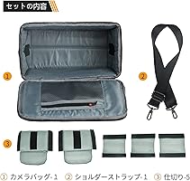 Amazon.co.jp: FOSOTO インナーソフトバッグ 一眼レフカメラ デジタル