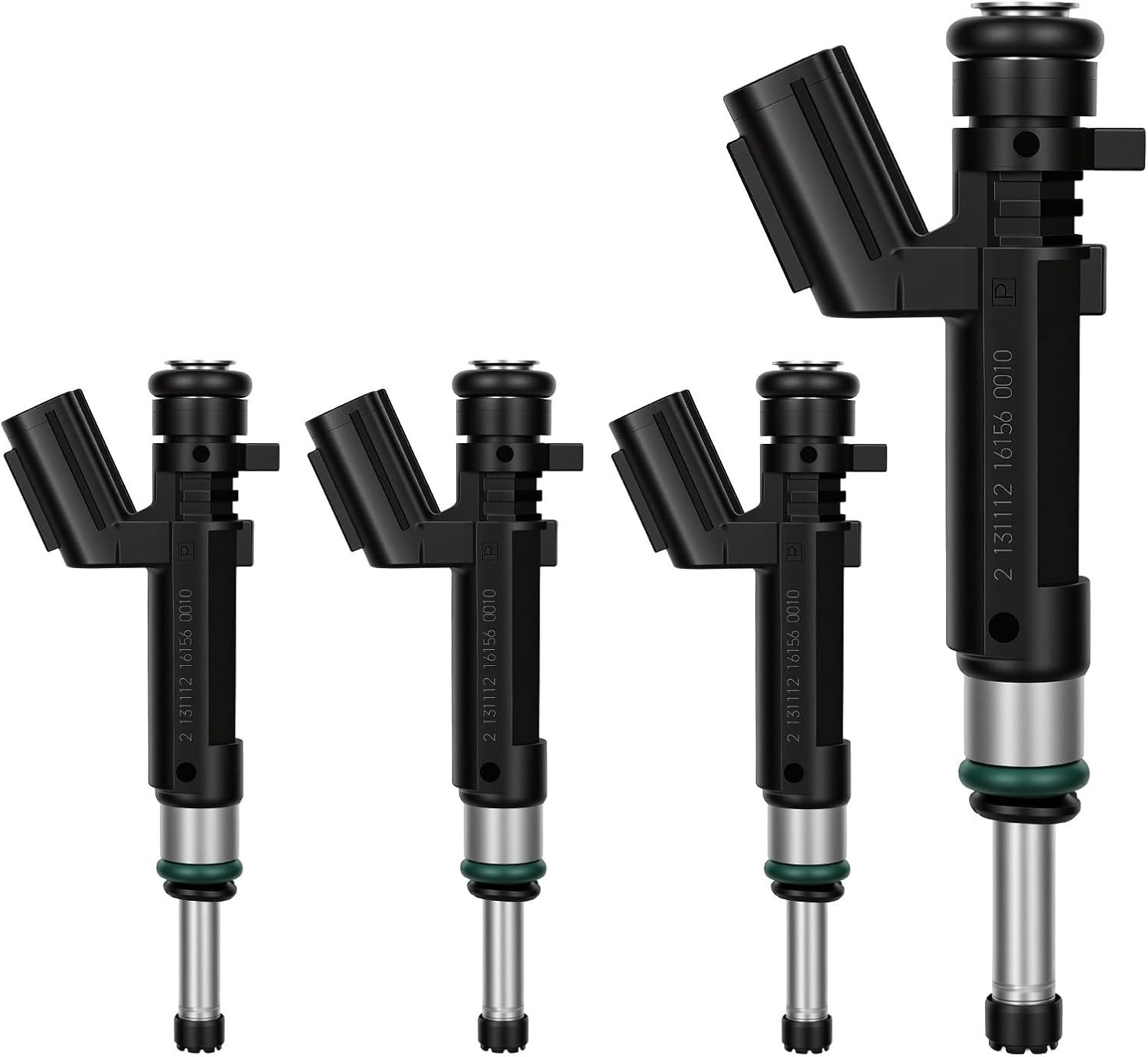 2012-2019 Fuel Injector Compatible for Nissan Versa 2012-2019 Versa Note 2014-2016 HR16DE, 1.6L L4 18-Hole, Replace 166001KT0A 16600-1KT0A