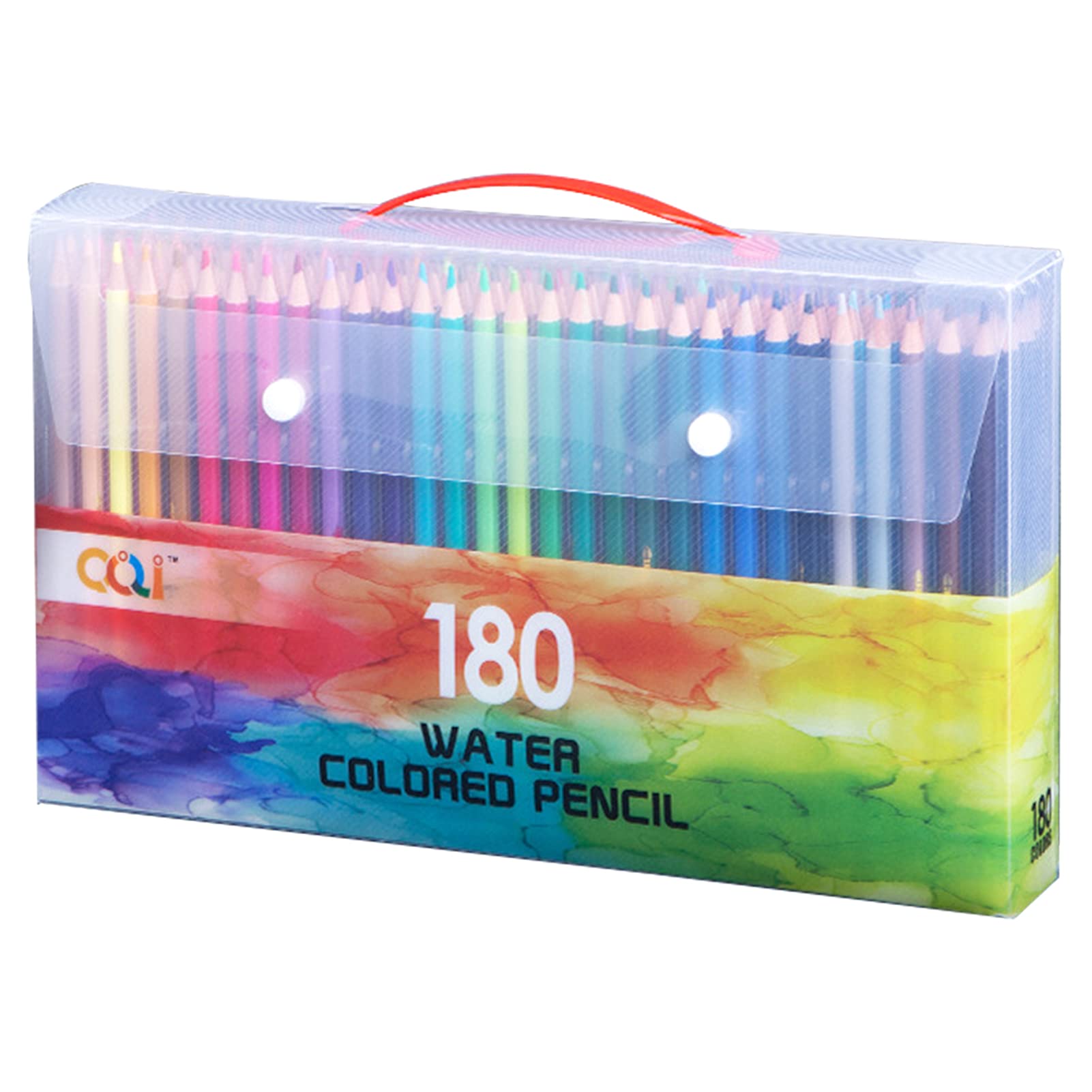 Fafeicy 120150180210 Set di Matite Colorate Idrosolubili per Artisti Studenti Adulti, Artista Professionista Disegno Schizzo Matite Colorate con Nucleo Ispessito, Colori Non Ripetibili (180 colori)