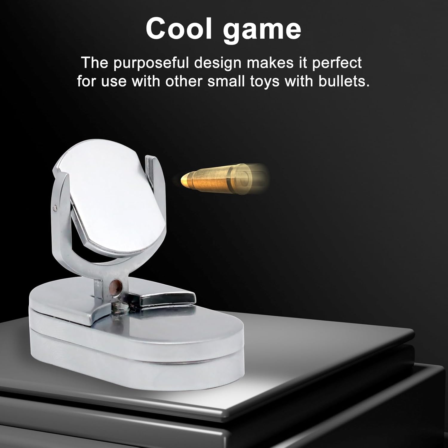 Target EDC Decompression Slider Toy, Magnetic Fidget Sliders, Adult Fingertip Rotating Finger Push Toys, ADHD Stress Reliving Metal Haptic Slider, Various Game Options