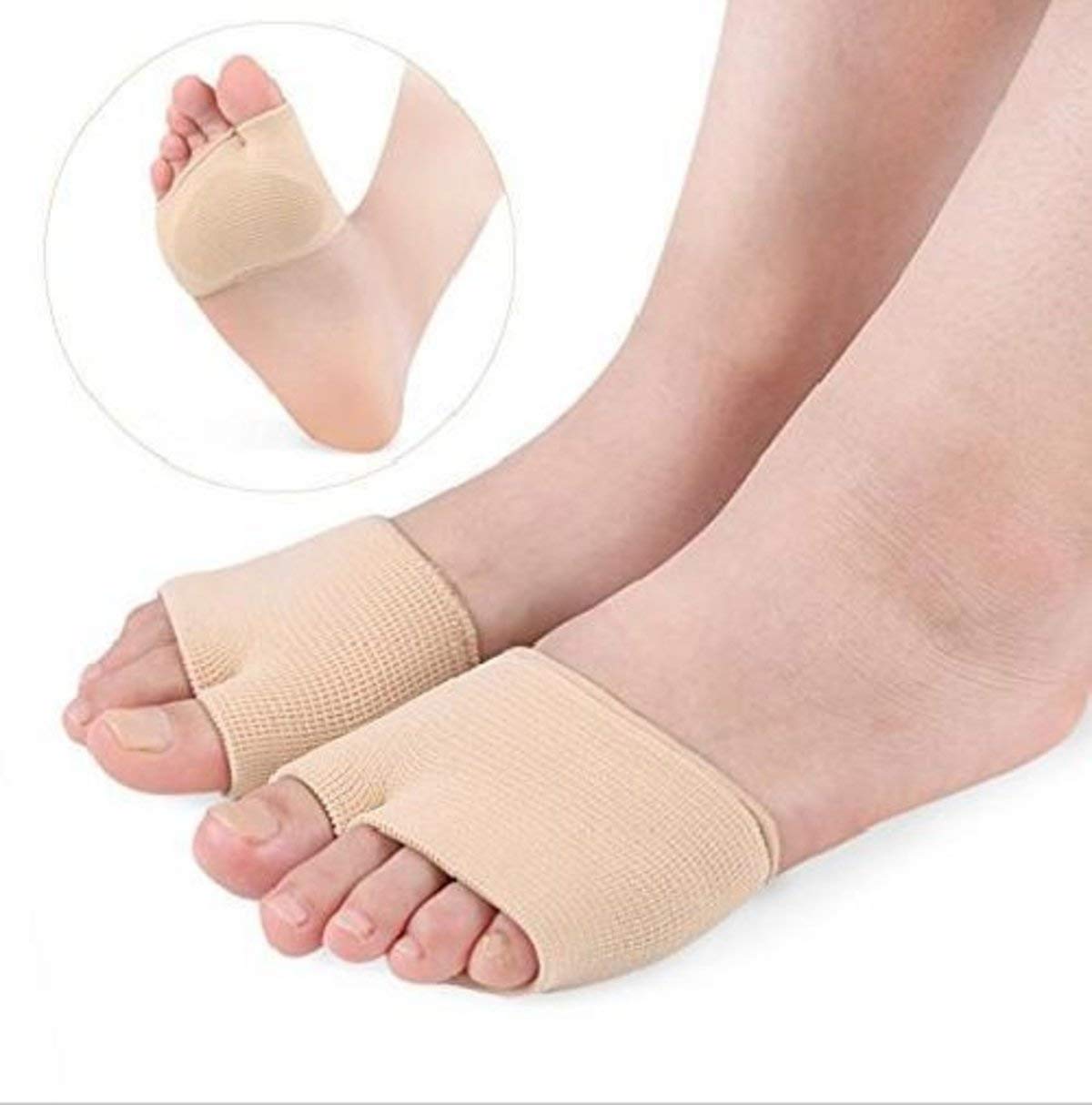 Purastep Gel Metatarsal Head Morton Neuromas Atrophy Flat Pad Splay Foot Corn Feet Pressure Relief Care Sleeve with Insole Ball of Cushion (Large) Purastep Gel Metatarsal Head Morton Neuromas Atrophy Flat Pad Splay Foot Corn Feet Pressure Relief Care Sleeve with Insole Ball of Cushion (Large)
