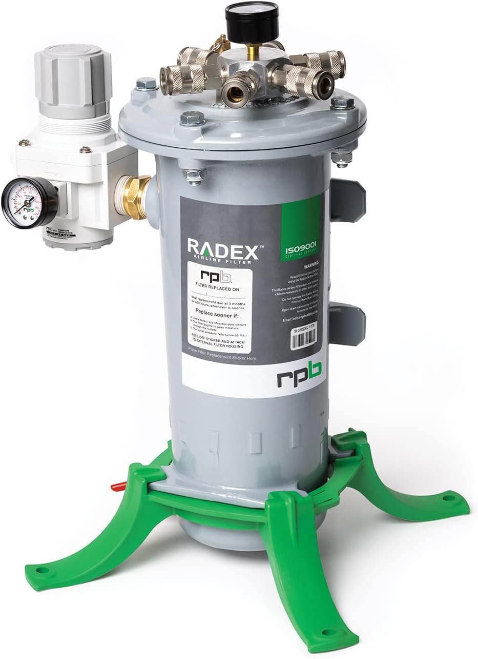 GVS RPB Safety Radex Airline Filter Six Outlet
