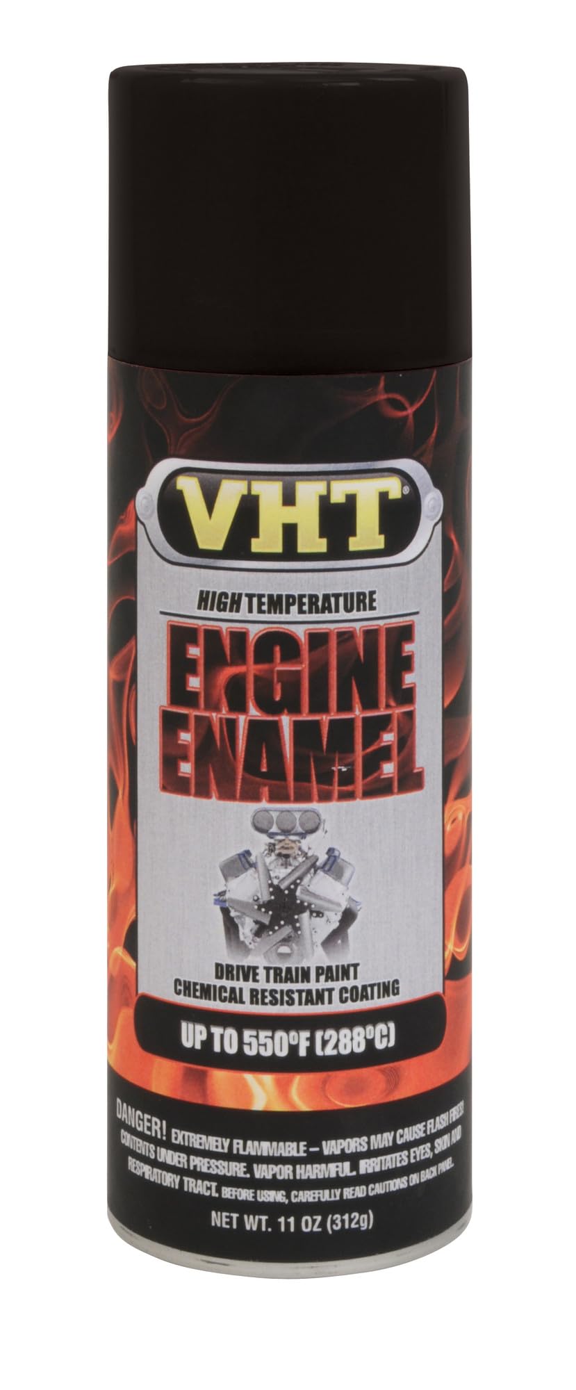 VHT Engine Enamel, Satin, GM Black, 11 oz