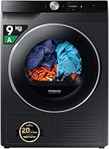 Samsung AI Control DV90DG6845LB/U3 Tumble Dryer, 9 kg, Heat Pump, Wifi, QuickDrive, AI Dry, Optimal Dry Sensor, AI Control Display, Front Load, 60L x 85H x 60D cm