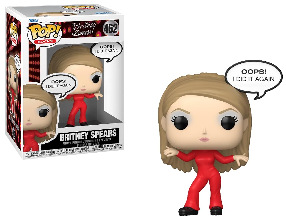 Amazon.com: Funko Pop! Rocks #462 Britney Spears 'Oops I Did It