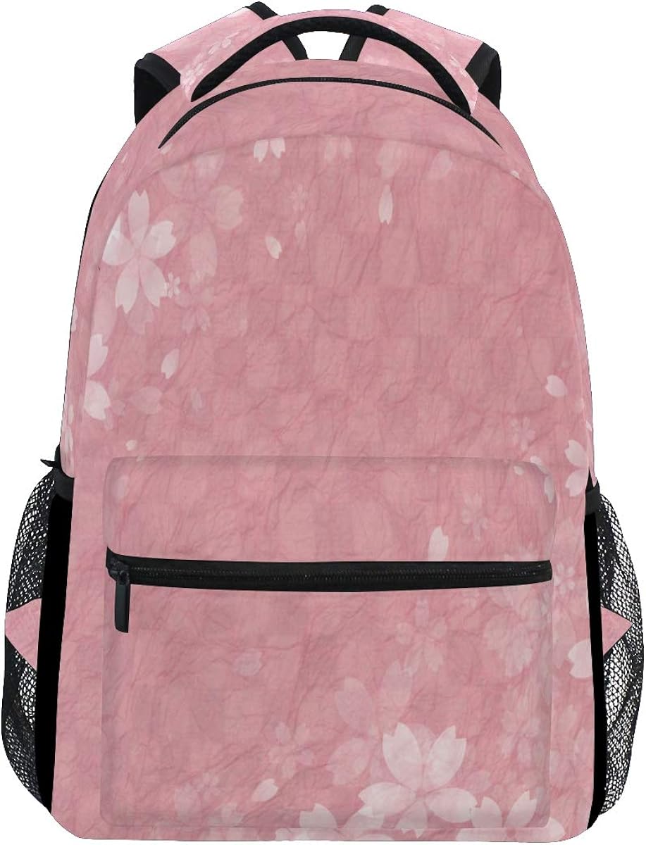 Gorira ゴリラ リュックサック 高校生 可愛い 大容量 キッズ 通学 桜 花柄 ピンク リュック レディース おしゃれ 大人 防水 キャンバス 男女兼用 旅行バッグパック
