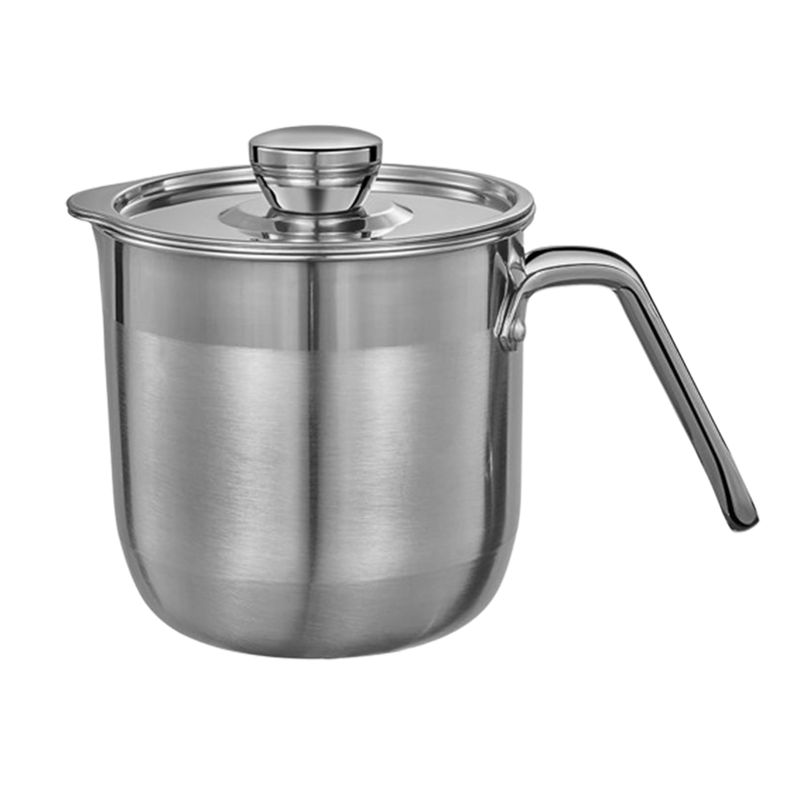 Eiweiß-Trenner, Eiweißtrenner für Eigelb, Eiweiß-Trenner aus Edelstahl, große Kapazität mit Deckel und Griff, für Baiser, Kuchen, Küche